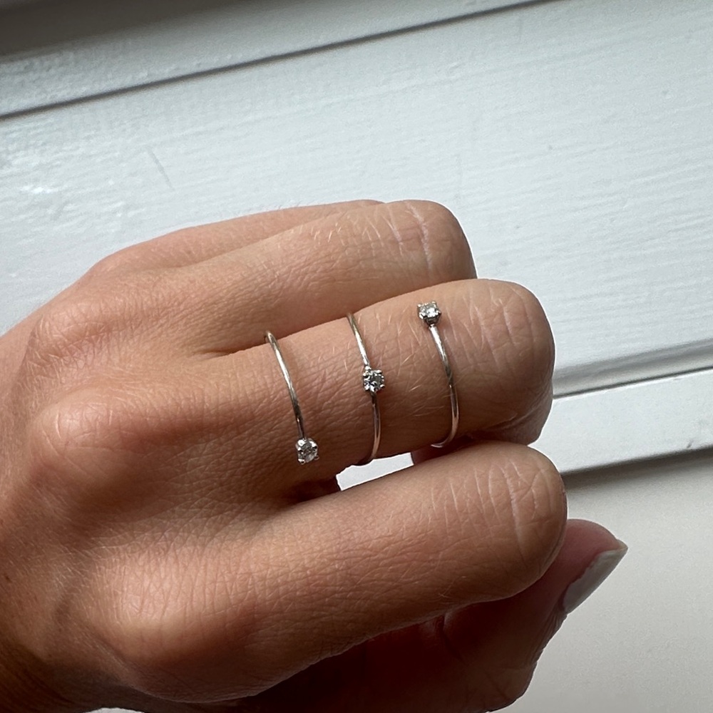 Ring Concierge Dazzling  Trio Rings